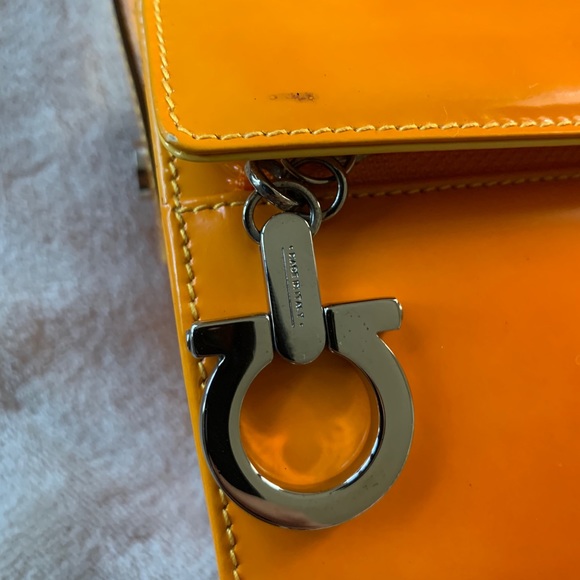 Salvatore Ferragamo Orange Mini Bag - Picture 5 of 16